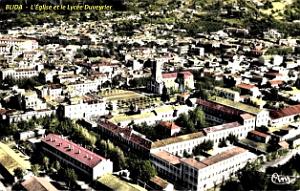 Blida - eglise et Lycee Duveyrier